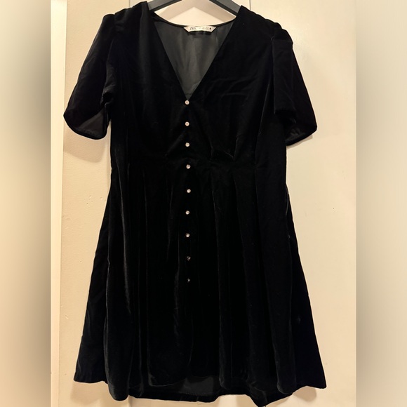 Black Mini Dress - Picture 3 of 3